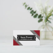 berufliche Visitenkartenvorlage Visitenkarte (Stehend Vorderseite)