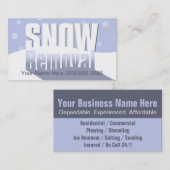 Berufliche Vorlage für das Marketing zum Entfernen Visitenkarte (Vorne/Hinten)