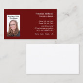 Berufliche Vorlage für Geschäftsfotos Visitenkarte (Vorne/Hinten)