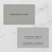 Berufliche Vorlage Minimalistisch Stylish einfach Visitenkarte (Vorne/Hinten)