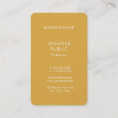 Berufliche Vorlage Moderne elegante Trend-Farben Visitenkarte (Rückseite)