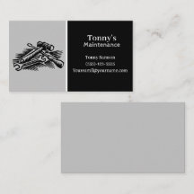 Berufliche Wartung und Zimmerservice mit Werkzeuge