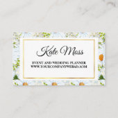 Berufliche Wasserfarbe Visitenkarte (Vorderseite)