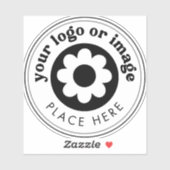 Berufliche Wasserflasche mit dem Firmenlogo Aufkleber (Blatt)