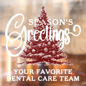 Berufliche Weihnachtsfeiern für kundenspezifische Fensteraufkleber (Blatt 2)