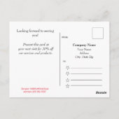 Berufliche Werbepostkarte - HAMbyWG Postkarte (Rückseite)