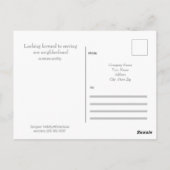 Berufliche Werbepostkarte - HAMbyWG Postkarte (Rückseite)