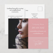 Berufliche Werbepostkarte - HAMbyWG Postkarte (Vorne/Hinten)