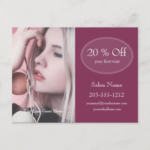 Berufliche Werbepostkarte - HAMbyWG Postkarte