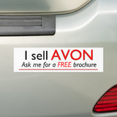 Berufliche Werbung Avon Autoaufkleber (Auf Auto)