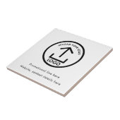 Berufliche Werbung für kundenspezifische Firmenlog Fliese (Seite)