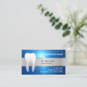 Berufliche Zahnerstellung Terminkarte (Stehend Vorderseite)