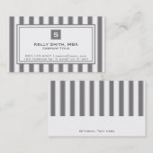 Berufliche zeitgenössische Geschäfts-Karte Visitenkarte (Vorne/Hinten)