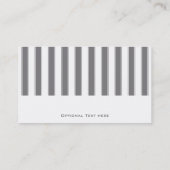 Berufliche zeitgenössische Geschäfts-Karte Visitenkarte (Rückseite)