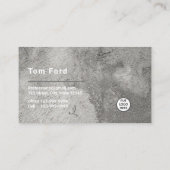 Berufliche Zementlogo-Designkarte Visitenkarte (Rückseite)