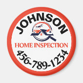 Berufliche Zuhause-Prüfung Magnet (Vorne)