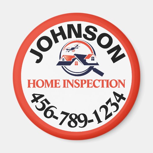 Berufliche Zuhause-Prüfung Magnet (Vorne)