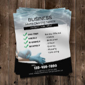 Berufliche Zuhause-Reinigung Haus Behaltend Servic Flyer