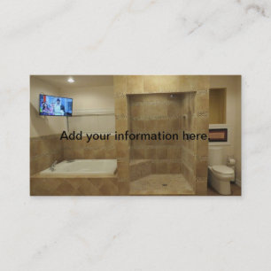 Berufliche Zuhausegeschäftskartenschablone Visitenkarte