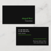 Beruflichen Minimalistischen Visitenkarte (Vorne/Hinten)
