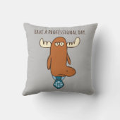 Beruflichen Tag Kissen (Rückseite)