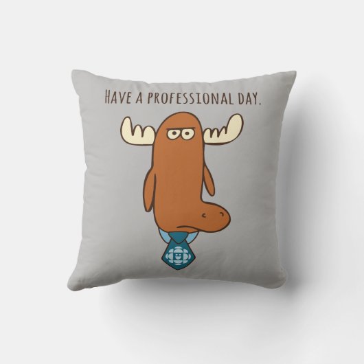 Beruflichen Tag Kissen (Rückseite)