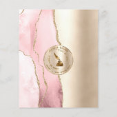 Beruflicher Agent für Notare und Darlehensuntersch Flyer (Hinten)