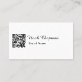 Beruflicher Ansprechpartner für Markenbezeichnunge Visitenkarte (Rückseite)