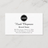 Beruflicher Ansprechpartner für Markenbezeichnunge Visitenkarte (Vorderseite)