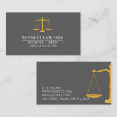 Beruflicher ANTRAGSTELLER, RECHTSBEHÖRDE Visitenkarte (Vorne/Hinten)