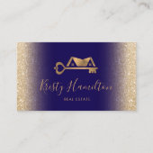 beruflicher Anwesen Hausschlüssel hinzufügen Visitenkarte (Vorderseite)