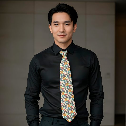 Beruflicher Apotheker Iconic Small Designed Krawatte