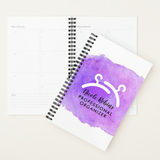 Beruflicher Aquarellorganisator Planer (Anzeige)