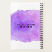 Beruflicher Aquarellorganisator Planer (Rückseite)