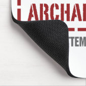 Beruflicher Archäologe Mousepad (Ecke)