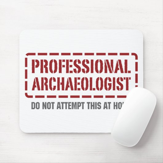 Beruflicher Archäologe Mousepad (Mit Mouse)