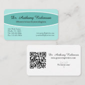 Beruflicher Arzt des Gesundheitswesens Visitenkarte (Vorne/Hinten)