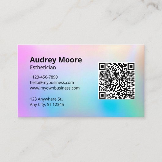 Beruflicher Arzt Visitenkarte (Vorderseite)