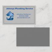 Beruflicher Auftragnehmer Visitenkarte (Vorne/Hinten)