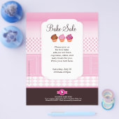 Beruflicher Bake Sale Flyer personalisiert (Einzeln)