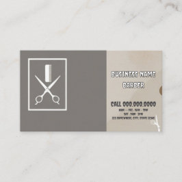 Beruflicher Barber Visitenkarte