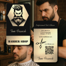 Beruflicher Barbershop Black&Gold