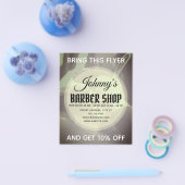 Beruflicher Barberstil Flyer (Einzeln)
