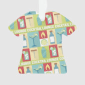 Beruflicher Barkeeper Iconic entwickelt Ornament (Vorderseite)