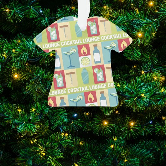 Beruflicher Barkeeper Iconic entwickelt Ornament