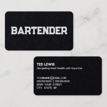 Beruflicher Barkeeper