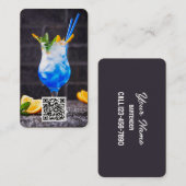 Beruflicher Barkeeper Visitenkarte (Vorne/Hinten)