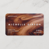 Beruflicher Bauauftragnehmer Visitenkarte (Vorderseite)