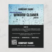 Beruflicher, benutzerdefinierter WINDOWS-Clean-Ser Flyer (Vorne)