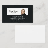 Beruflicher Berater Foto hinzufügen Visitenkarte (Vorne/Hinten)